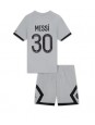 Paris Saint-Germain Lionel Messi #30 Auswärts Trikotsatz für Kinder 2022-23 Kurzarm (+ Kurze Hosen)